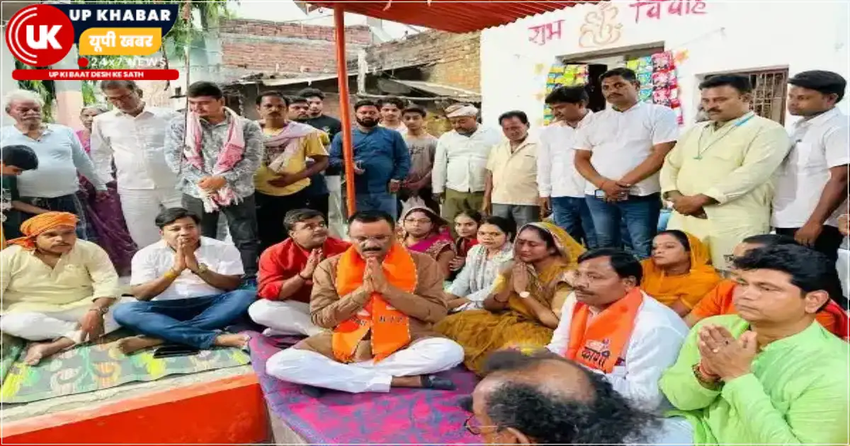 वाराणसी के रामनगर में महापौर अशोक तिवारी ने सांसद निधि से इंटरलॉकिंग और सड़क निर्माण का शिलान्यास किया, जिससे स्थानीय नागरिकों में विकास की उम्मीद जगी और भाजपा के वादे पूरे होते दिखे।